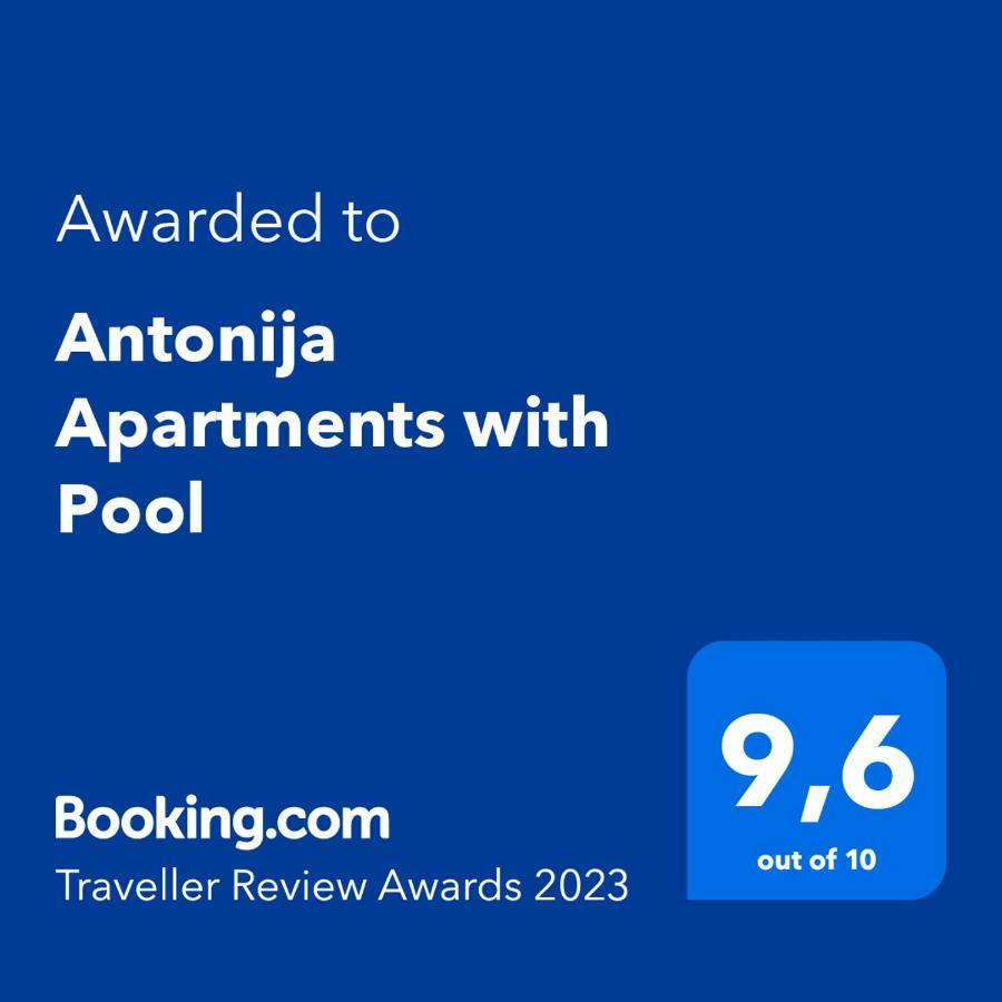 Antonija Apartments With Pool 比奥格勒·纳·莫鲁 外观 照片